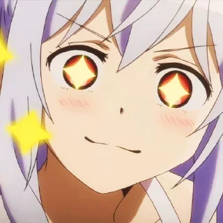 🤩 emoji Anime reactions Telegram sticker 19 of 100