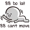 😩 emoji BbyNeverTell-ENG Telegram sticker 17 of 83