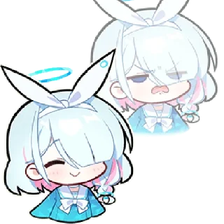 Sticker from 蔚蓝档案1 @zhaxia_cn
