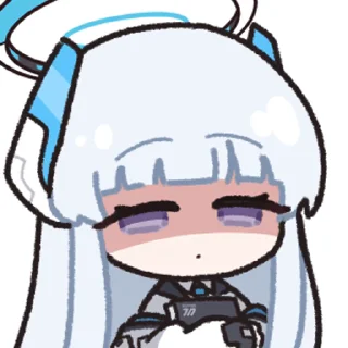 😄 emoji 蔚蓝档案！ @zhaxia_cn Telegram sticker 13 of 16