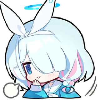 😄 emoji 蔚蓝档案1 @zhaxia_cn Telegram sticker 10 of 112