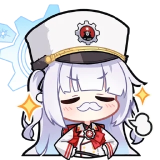 😎 emoji ブルーアーカイブ/Blue Archive/碧蓝档案/蔚蓝档案/블루 아카이브 sticker包 @Uindobureka Telegram sticker 23 of 105