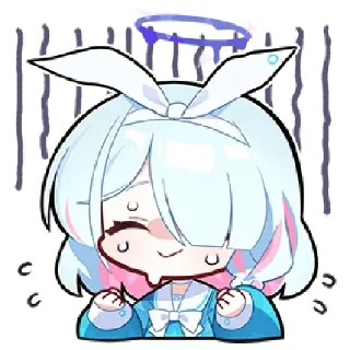 💪 emoji 蔚蓝档案1 @zhaxia_cn Telegram sticker 5 of 112