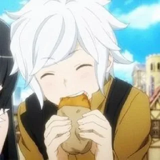 🤍 emoji bell danmachi Telegram sticker 9 of 30