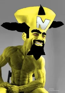 🤡 emoji Giga Chad Telegram sticker 6 of 60