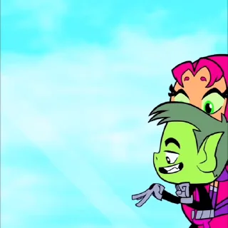 Sticker from Beast boy  @Hanim1O