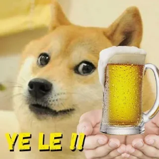 🍺 emoji Cheems | @tarahume | @StickerXtara Telegram sticker 15 of 39