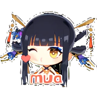 😘 emoji 梅妻ume Telegram sticker 10 of 19