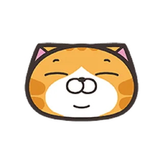 🕳 emoji 白爛貓☆動態表情貼☆第6彈 Telegram sticker 22 of 41