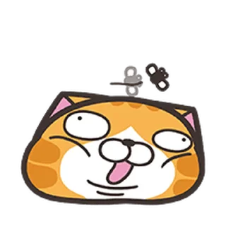 🪰 emoji 白爛貓☆動態表情貼☆第6彈 Telegram sticker 10 of 41
