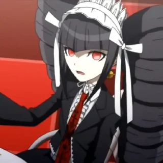 🩸 emoji 『Celestia Ludenberg』; @cylsdiarys Telegram sticker 22 of 75
