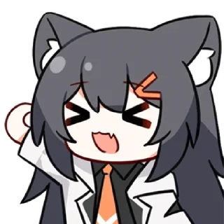 😆 emoji 云狼狼 特化 @zhaxia_cn Telegram sticker 14 of 16