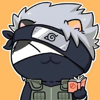 ❤️ emoji Naruto chibi // @Animes_Sticker Telegram sticker 17 of 24