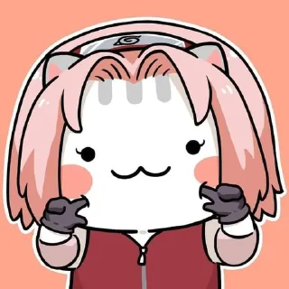 🙂 emoji Naruto chibi // @Animes_Sticker Telegram sticker 20 of 24