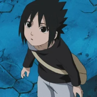 🖤 emoji Naruto Chibi 《 @HeavenlyUchiha 》 Telegram sticker 22 of 64
