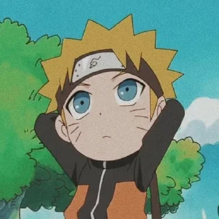 ❤️ emoji Naruto chibi // @Animes_Sticker Telegram sticker 8 of 24