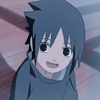 🖤 emoji Naruto Chibi 《 @HeavenlyUchiha 》 Telegram sticker 17 of 64