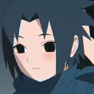 🖤 emoji Naruto Chibi 《 @HeavenlyUchiha 》 Telegram sticker 18 of 64