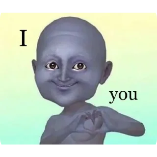 ✋ emoji tuyul #punya aneisha! Telegram sticker 14 of 22