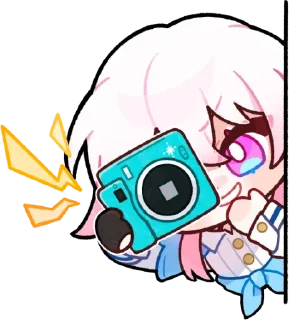 Sticker from 三月七篇 | @HSRCN