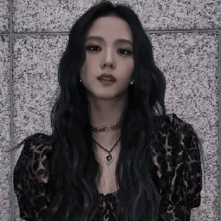 🦅 emoji Jisoo dark @mentahanRoleplay Telegram sticker 5 of 36