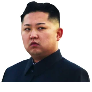 Sticker from @xzvxz Kim Jong Un