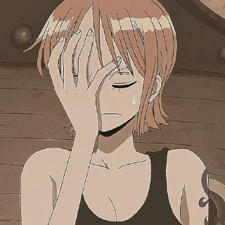 🕰 emoji Nami - Vintage Telegram sticker 11 of 24