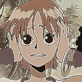 🕰 emoji Nami - Vintage Telegram sticker 12 of 24