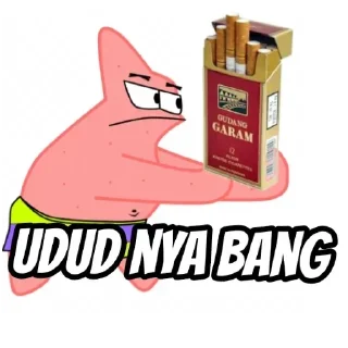 🚬 emoji Hari-hari si paling patrick Telegram sticker 22 of 118