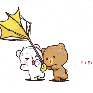 🌪 emoji @S_i_Bi (Milk & Mocha ) Telegram sticker 17 of 100