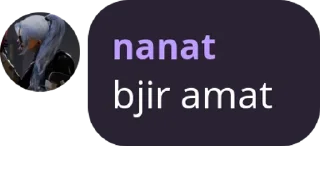 Sticker from nanat
