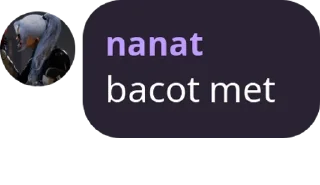 Sticker from nanat