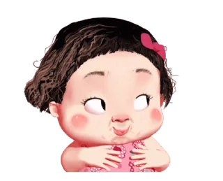 ⭐️ emoji Lamyai Funny Girl Animated (ENG) @moe_sticker_bot Telegram sticker 13 of 24