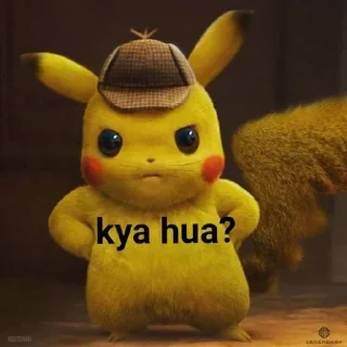 😒 emoji Pikachu | @tarahume | @StickerXtara Telegram sticker 7 of 100