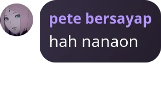 Sticker from kesayangan kenma