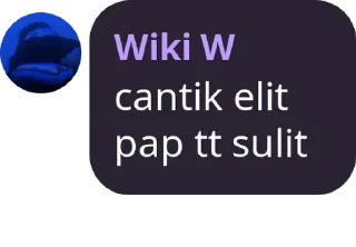 Sticker from @saya_wiki Sticker Pack Vol.1