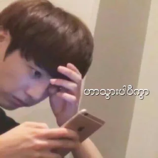 🤦‍♀ emoji BTS memes Myanmar Telegram sticker 5 of 60