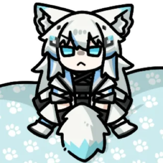 Sticker from 雪奈狼狼 @zhaxia_cn