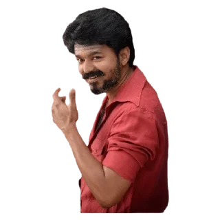 ❤️ emoji Thalapathy 💛💛💛 Telegram sticker 2 of 120