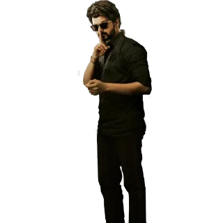 🤫 emoji Thalapathy 💛💛💛 Telegram sticker 7 of 120