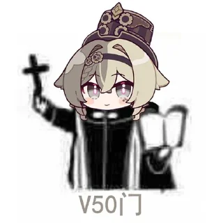 😌 emoji 神舟崩表情包 Telegram sticker 18 of 85