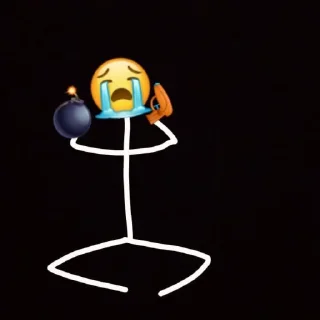😭 emoji nangis cr: twt @namaplanet Telegram sticker 20 of 37