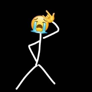 😭 emoji nangis cr: twt @namaplanet Telegram sticker 22 of 37