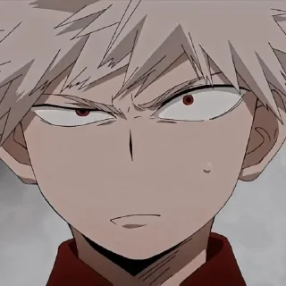 💀 emoji Katsuki Bakugo | @kaptenracing Telegram sticker 7 of 29
