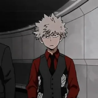 💀 emoji Katsuki Bakugo | @kaptenracing Telegram sticker 9 of 29