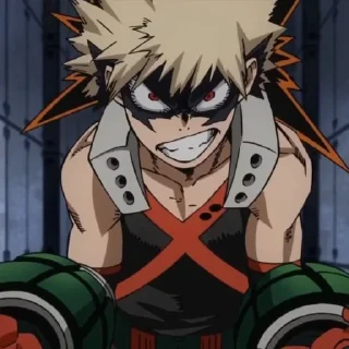 🧨 emoji Katsuki Bakugo | @kaptenracing Telegram sticker 14 of 66