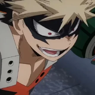 🧨 emoji Katsuki Bakugo | @kaptenracing Telegram sticker 9 of 66