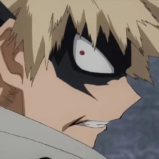 🧨 emoji Katsuki Bakugo | @kaptenracing Telegram sticker 12 of 66