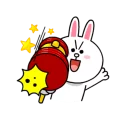 🔨 emoji Line Characters Cute Telegram sticker 24 of 24