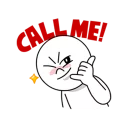 Sticker from LINE Characters in Love!